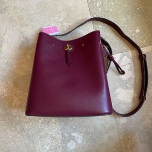 Kate Spade Marti Pebbled Deep Cherry (Burgundy)